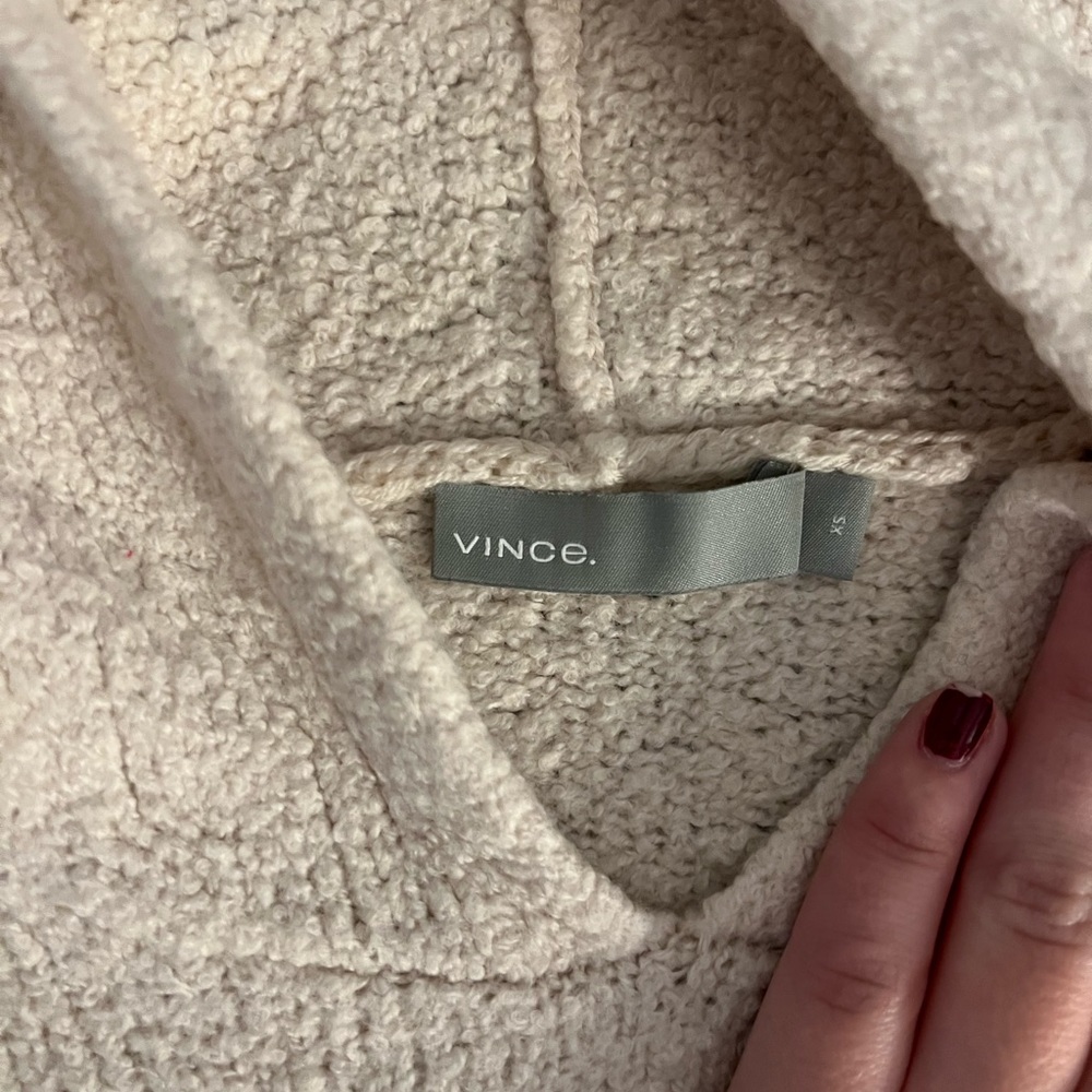 Light Pink/Cream Vince Sweater